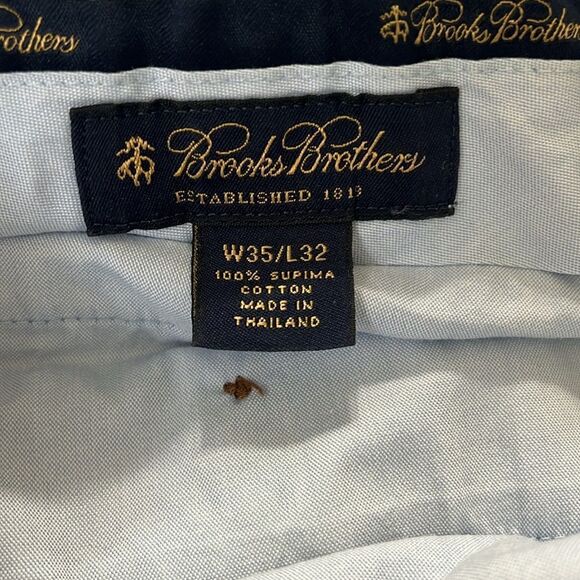 Brooks Brothers pleated pants size 35/32 - Picture 6 of 6